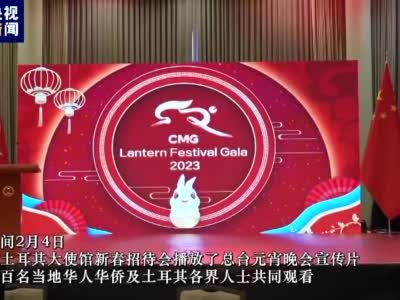 总台元宵晚会宣传片亮相我驻中东多国使馆新春招待会
