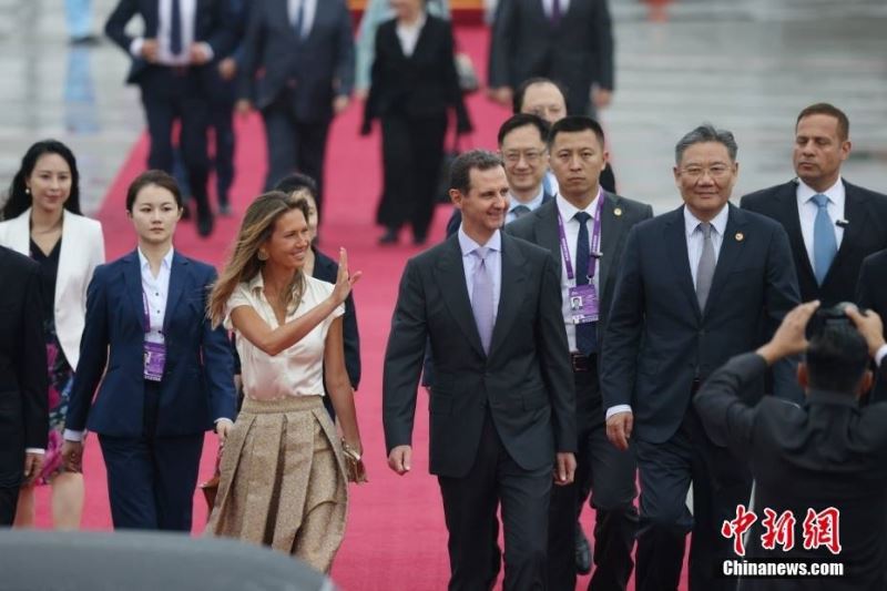 叙利亚总统巴沙尔访华