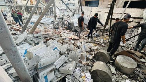 以军袭击加沙城两所学校 至少15人死亡