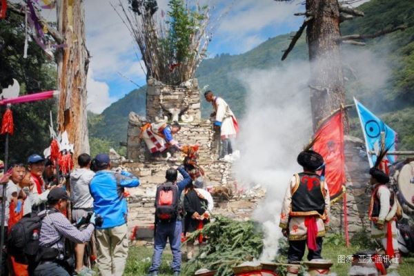 图说高原非遗盛典_茂县松坪沟2019“转山会”祭祀庆典活动