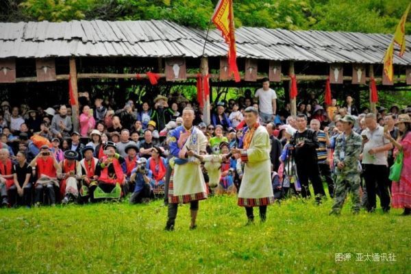 图说高原非遗盛典_茂县松坪沟2019“转山会”祭祀庆典活动