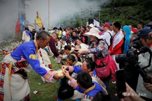 图说高原非遗盛典_茂县松坪沟2019“转山会”祭祀庆典活动