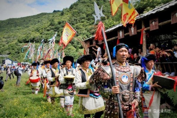 图说高原非遗盛典_茂县松坪沟2019“转山会”祭祀庆典活动