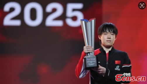 Wang Chuqin wins men