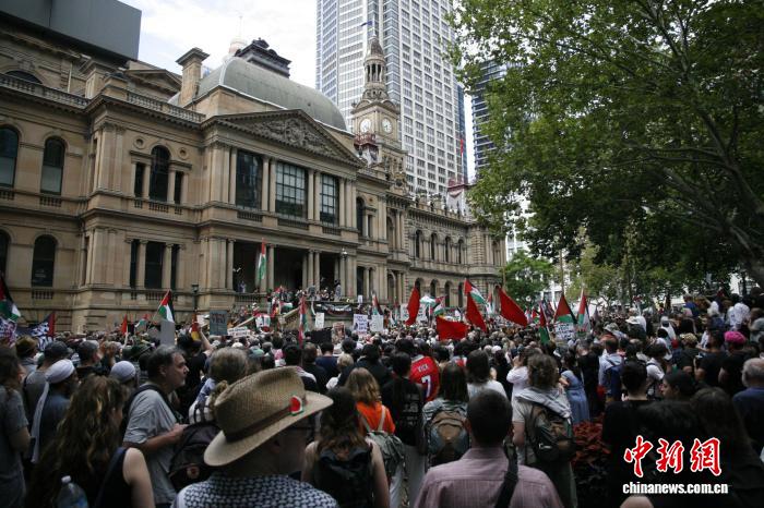 以色列总统访问澳大利亚引发抗议活动