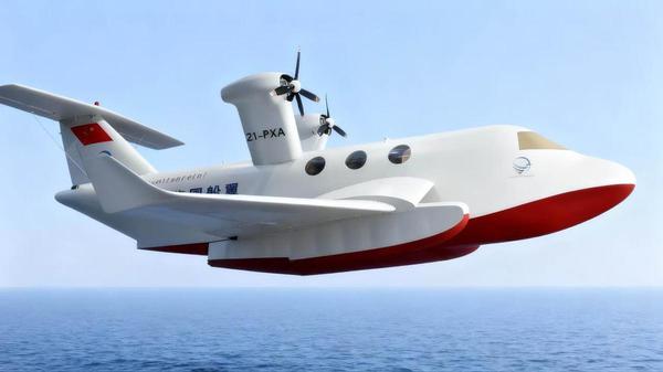 China carries out test flight of world's first maritime ground-effect vehicle